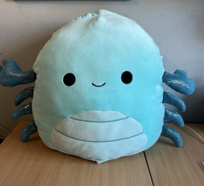 Großer 16 Zoll Original Squishmallows Carpio der türkisfarbene Skorpion Plüschtier Kuscheltier