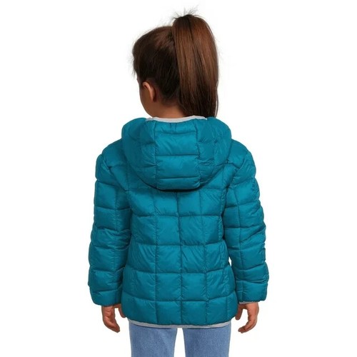 Reebok Baby and Toddler Puffer Jacket 18M Blue 100%Nylon Longsleeve Zipper Solid - 第 3/4 張圖片