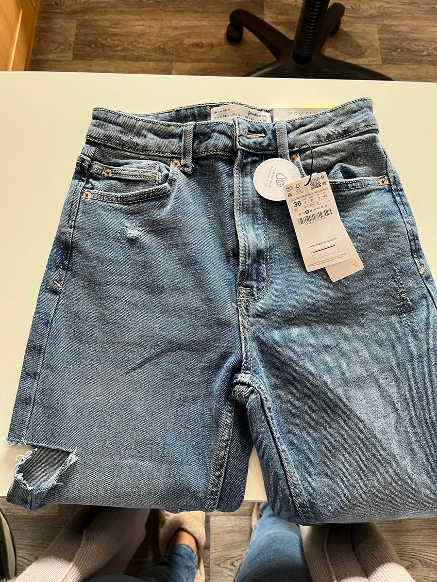 Stradivarius slim shop fit mom jeans