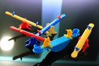 Vintage Hard Plastic Doll Furniture RENWAL See-Saw No.21 ACME Teeter-Totter — photo 3