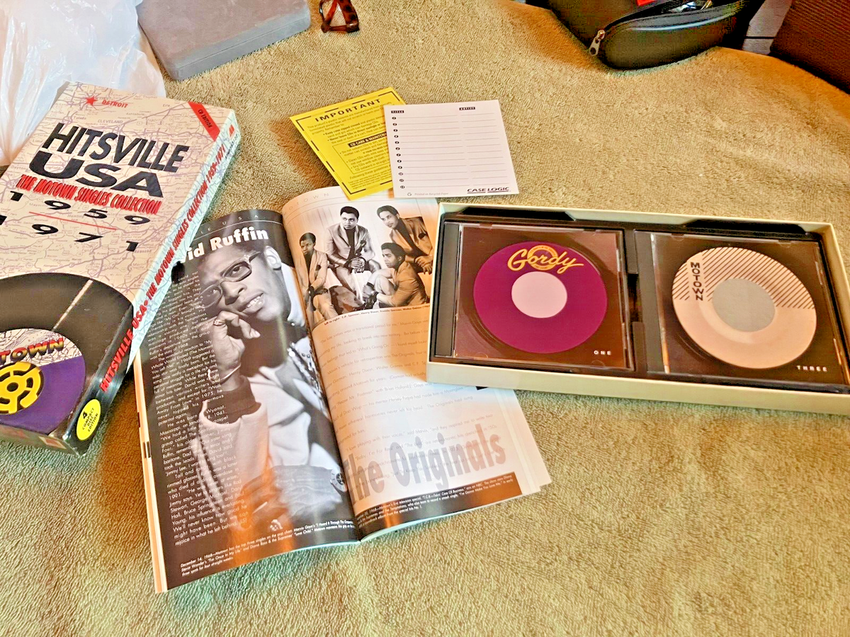 Hitsville USA The Motown Singles Collection 1959-1971 4 CD Box Set