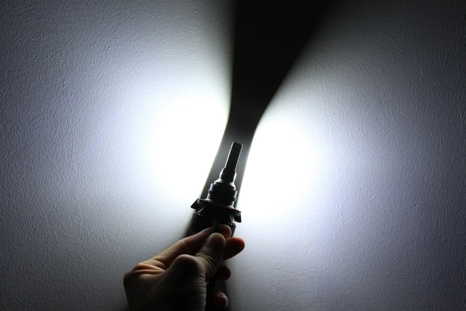 AllaLighting LED Headlight Bulb 9008 High Low Beam Conversion Kit for Ford White - Image 2 of 4