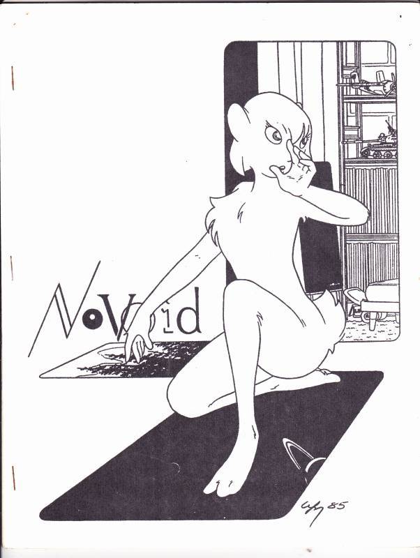 NOVOID #6 - 1989 sci-fi & comics fanzine Brad Foster, Freddie Baer, Robert Bloch
