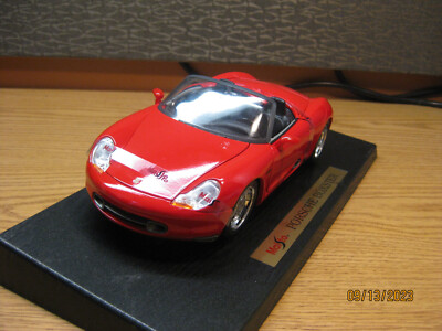 1/18 PORSCHE BOXSTER IN RED BY MAISTO, # 31814 | eBay