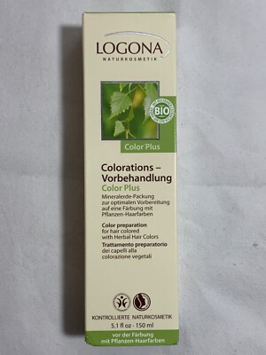 LOGONA COLOR PLUS COLORATIONS VORBEHANDLUNG 150ml VEGAN OVP NEU!
