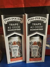 2X POO-POURRI Before You Go Toilet Spray TROPICAL HIBISCUS 2 fl oz NEW