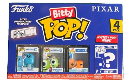 Funko Bitty Pop!: Pixar - Bitty Pop! Pixar 4-Pack Series 2
