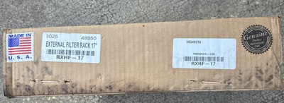 #ad Rheem RXHF 17 External Filter Rack 17 in OEM Open Box $100.00