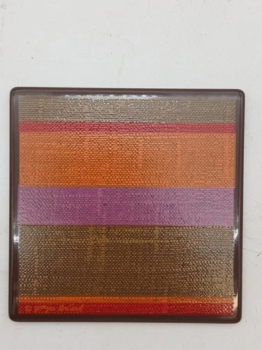  GEORGES BRIARD Metal  Coaster/tile/trivet MCM 4.5x4.5 Colorful  - product listing photo