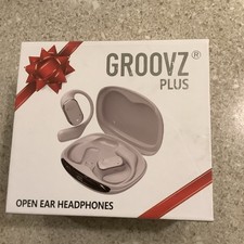 Groovz Plus Open Ear Headphones Pre Owned Brown Bluetooth F13L