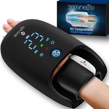 SereneLife Hand Massager 6 Modes, 6 Intensity Levels, 3 Timer Settings 
