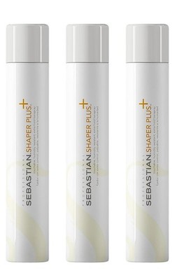 Sebastian Professional Shaper PLUS Hairspray (3-Pack), 10.6 Oz Fresh