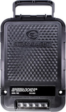 Contenedor de almacenamiento portátil bloqueable Streamlight Speedlocker, negro