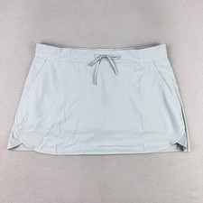 Columbia Golf Skort Womens XL Gray Performance Stretch Active Built in Shorts