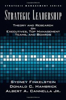 Strategic Leadership: Theory and Research on Executives,... | Buch | Zustand gut