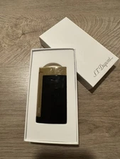 S.T. Dupont Slim 7 Lighter - Black/Gold