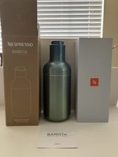 Nespresso Limited Edition Barista 20oz Drink Cocktail Iced Coffee Shaker Blue NW