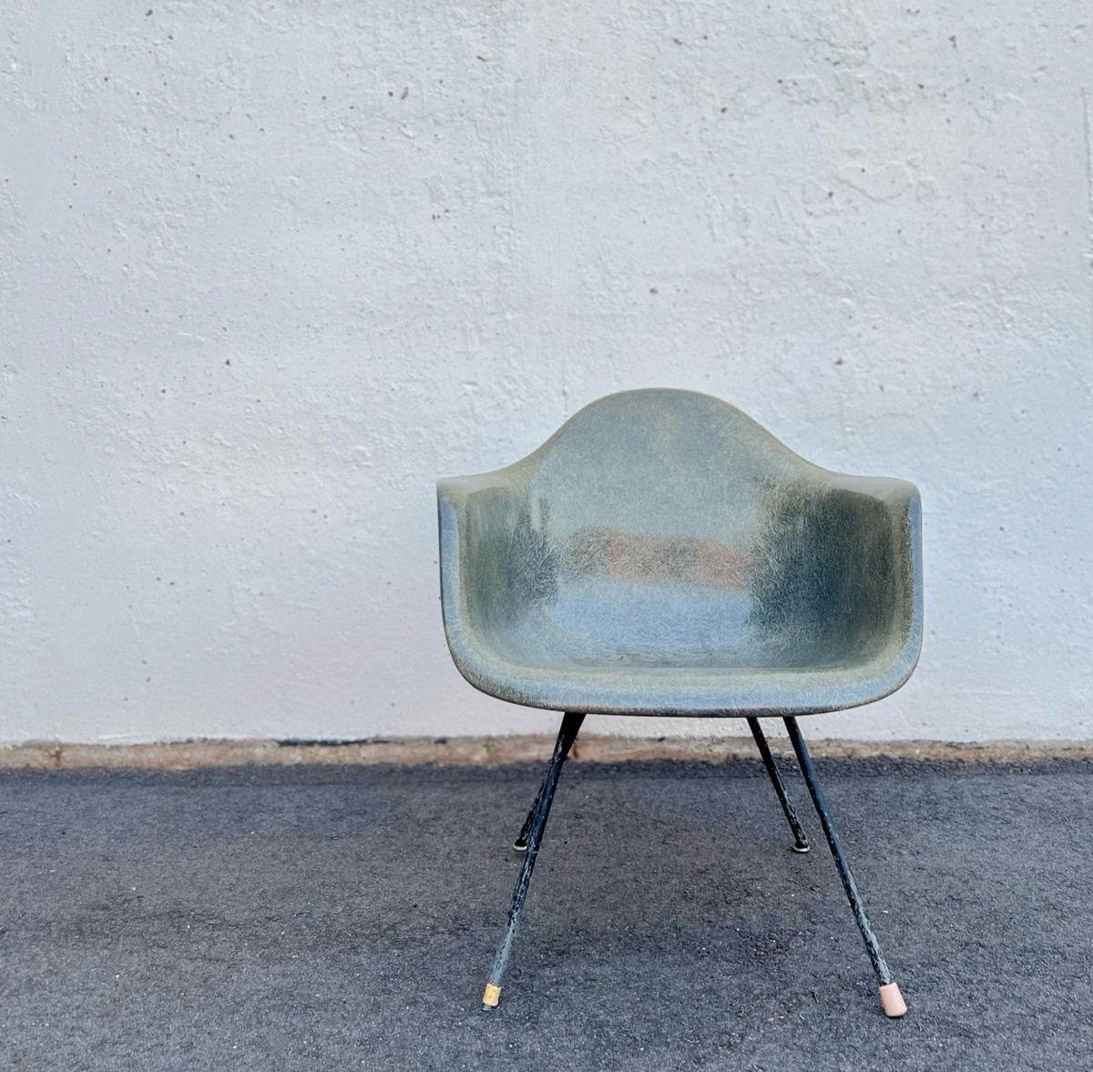 First Generation Rope Edge Fiberglass LAX Arm Chair, Herman Miller