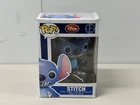 Funko POP! Stitch #12 Red Stamp Disney Logo Rare Great Collectible Series 1 Read