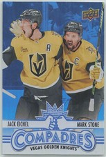 2025-26 Upper Deck Series 1 Compadres #CM-14 Jack Eichel / Mark Stone Vegas