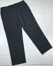 Brooks Brothers Regent Fit Pants Mens 38x29 Dark Gray Wool Flat Front Dress Pant