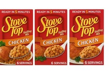Kraft Stove Top Chicken Stuffing Mix 170g Ready In 5 Minutes Pack 3 - USA IMPORT