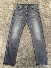 Calvin Klein Men's Slim Straight Jeans Dark Blue, W33x30