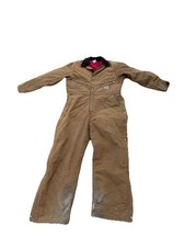 Vintage Carhartt Coveralls 996QZ Duck 44 R Quilted Insulated USA Made Detroit