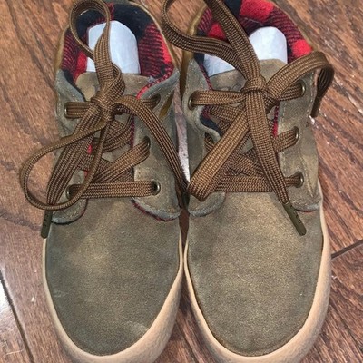 Polo Ralph Lauren Faxon Low Top Canvas Olive Green Sneakers