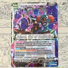 Belmod, God Of Destruction BT28-106 Foil Prismatic Clash Dragon Ball Super Card
