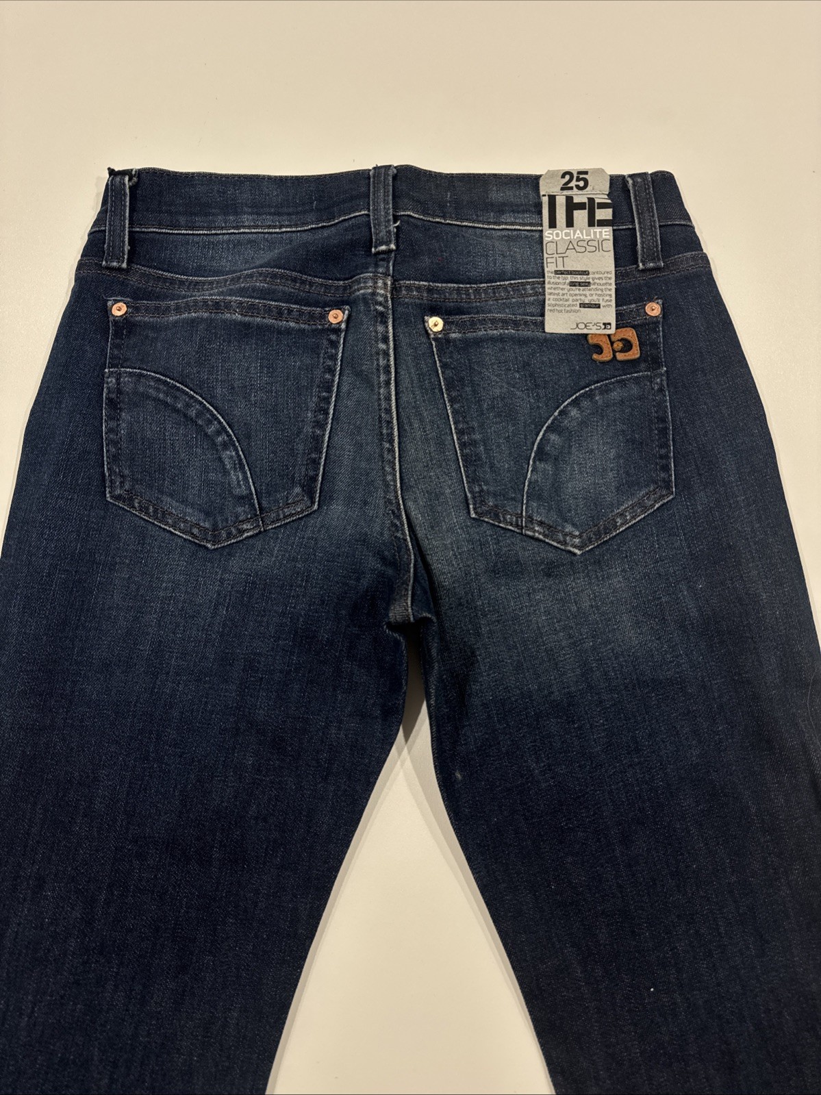 JOE’S Socialite Bootcut Dark Washed Woman’s Jeans W27/L32 Stretch NWT