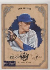 2019 Panini Diamond Kings 2004 DK Retro Artist Proof Blue Zack Greinke z5b
