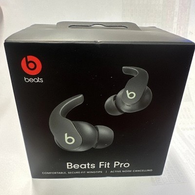 Beats Fit Pro True Wireless Bluetooth Earbuds (Black) - New Sealed