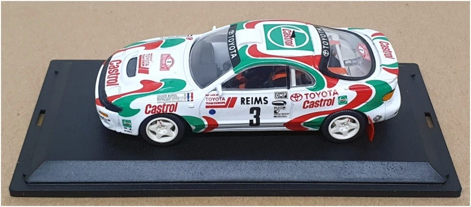 Trofeu escala 1/43 049 - Toyota Celica 4X4 Castrol #3 1st M. Carlo 1993 Foto 4 de 4