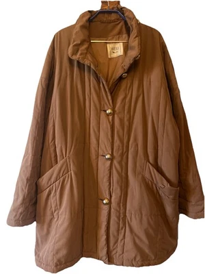 Manteau Rembourré WEILL Femme Taille 2XL Marron - Photo 1/4