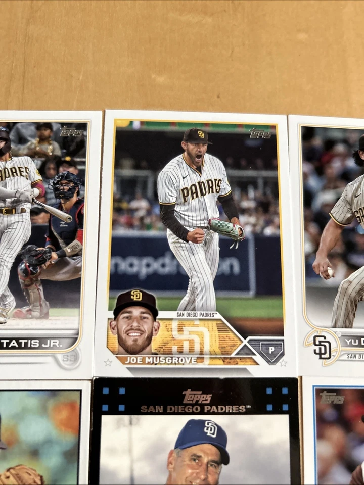 San Diego Padres Baseball Card Collection (10 Cards) - Image 3 of 4