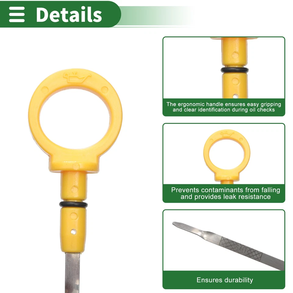 Varilla de medición de aceite No.04593604AA para Chrysler Town & Country Limited, Touring 4,0 L Foto 4 de 4