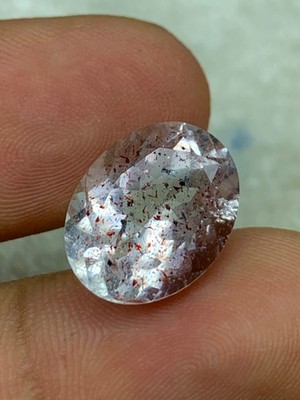 7.30Ct Rare Super Seven Faceted Crystal Having Healing Properties of Stones