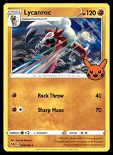 Lycanroc 095/185 Rare Trick or Trade BOOster 2023 Pokemon Moderately Played