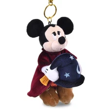+Japan Tokyo Disney Store Mickey Mouse Plush Keychain Disney FANTASIA 85TH