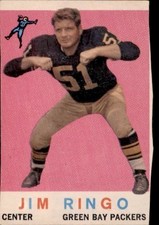 1959 Topps - Jim Ringo #75 Trimmed