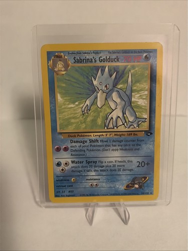Sabrina's Golduck 30/132 Gym Challenge Regular