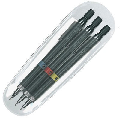 TAKEDA 3-Piece Drafting Pen, 0.3mm, 0.5mm, 0.7mm