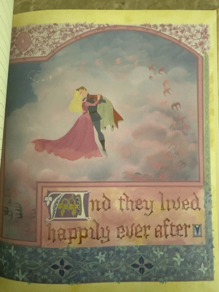 迪士尼乐园睡美人故事书大型日记未使用档案收藏 — 第 4/4 张图片