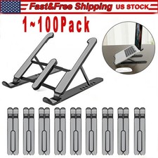 Portable Laptop Stand Adjustable Foldable Notebook Tablet Holder Desk Wholesale