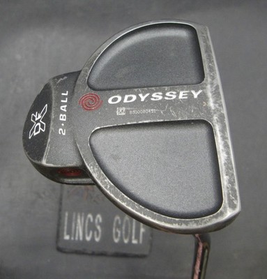 Odyssey 2-Ball DFX Putter Stahlschaft 88 cm Länge Odyssey Griff*