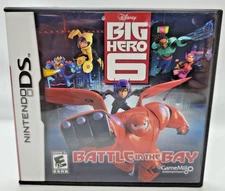 BIG HERO 6, NINTENDO DS,- BATTLE IN THE BAY- GAME MILL ENT. INSTRUCTION BOOK (A3