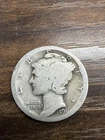 1916 Mercury Dime - Actual Silver Coin Shown Good Shape Same Day Shipping Free