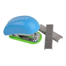 Assorted Colors Stapler with 200 Staples, Mini