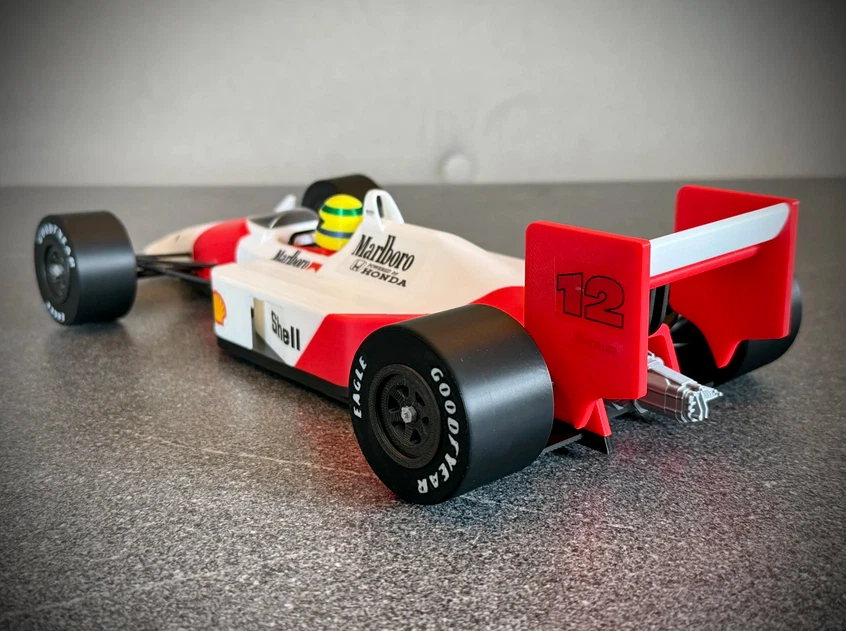 McLaren MP4/4 Winner GP Australia 1993 Ayrton Senna wi 1:14 - Immagine 2 di 4